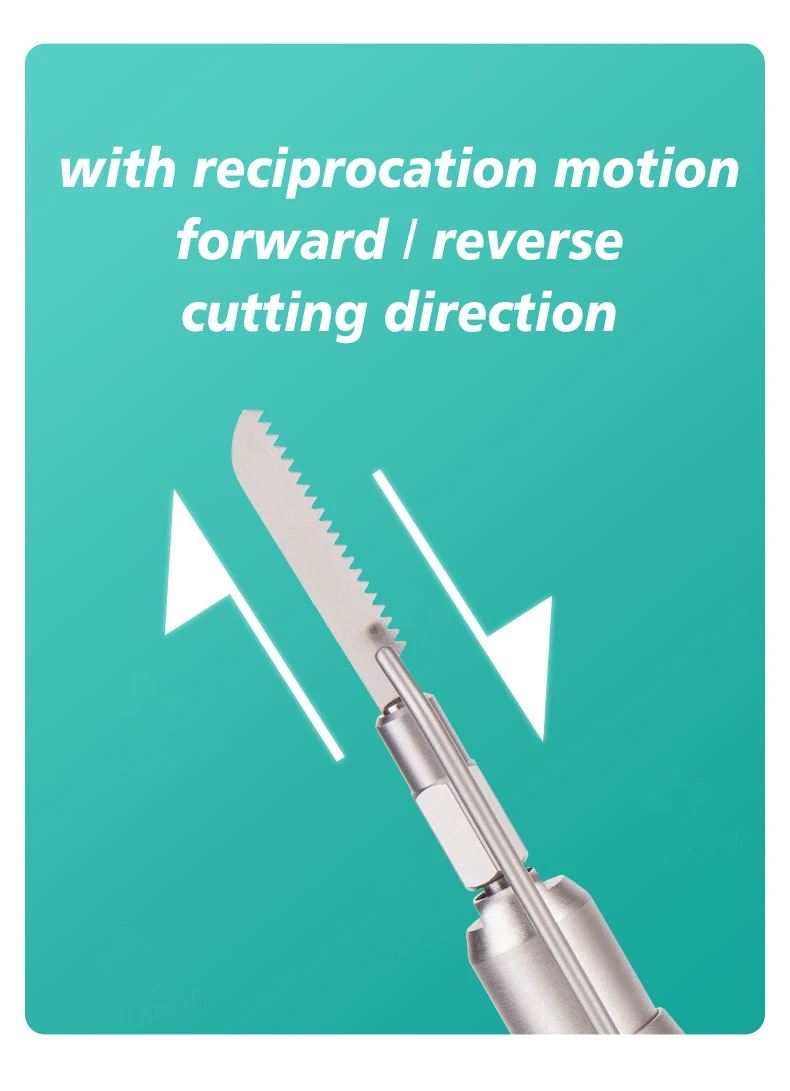 New Design Dental Handpiece Implant Surgery Bone Cutting Reciprocating Saw Blades Osteotomy