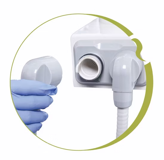 Cadeira odontológica de luxo Cadeira de implante dentário Unidade de cadeira odontológica com CE