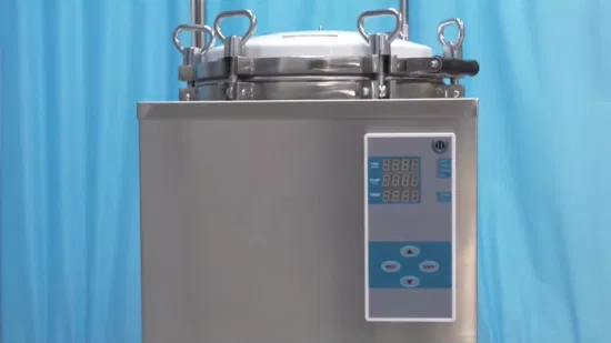 esterilizador automático da autoclave do vapor da pressão vertical de 75L 100L 120L 150L