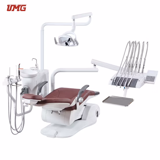 Unidade de cadeira dentária de equipamento médico clássico de design perfeito